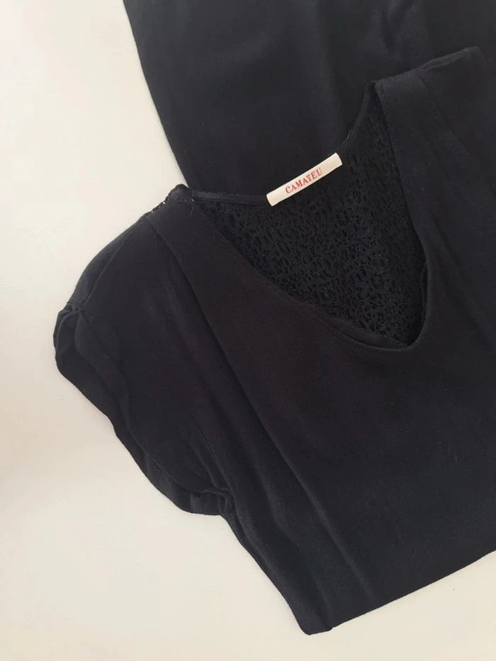 Muito bonito vestido preto Camaïeu tamanho 36 – photo 6